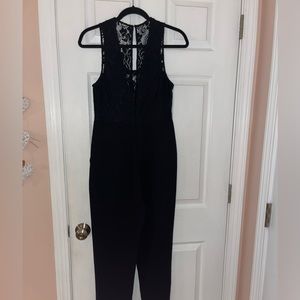 BCBGeneration Black Jumpsuit - Size 6